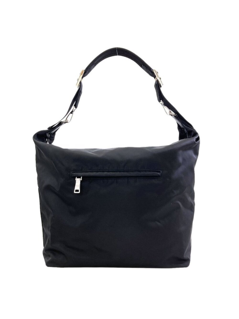 Prada Logo Shoulder Bag Nylon
